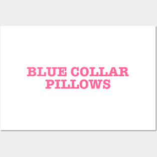 Blue Collar Pillows Sweatshirt, Trendy Funny Sweatshirt, Wife Fall Sweatshirt, Blue Collar Wife Blue Collar Girlfriend Trendy Posters and Art